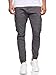 Produktbild Indicode Herren Alex Cargohose aus Baumwolle mit 6 Taschen | Cargo Chino Hose f. Männer Dk Grey XL