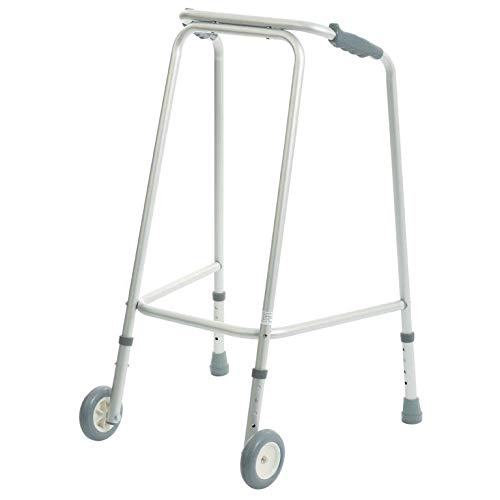 Buy Medium Aids 4 Mobility Height Adjustable Walking Frame with Wheels