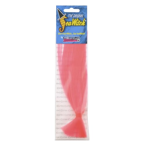 C&H Lures Sea Witch Saltwater - Fishing Lure Nylon Skirt Pink 1/2 oz