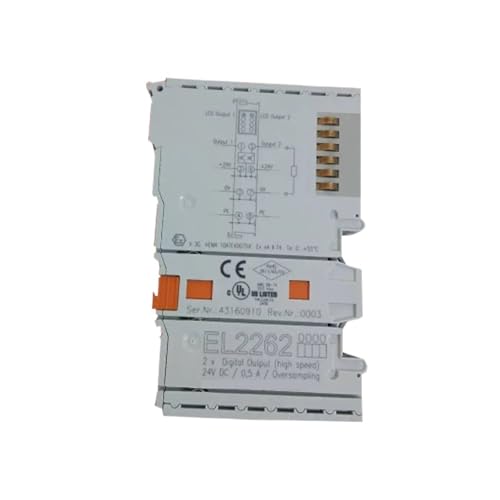 Module terminal de coupleur de bus EL2262 borne EtherCAT et extension E/S rail DIN