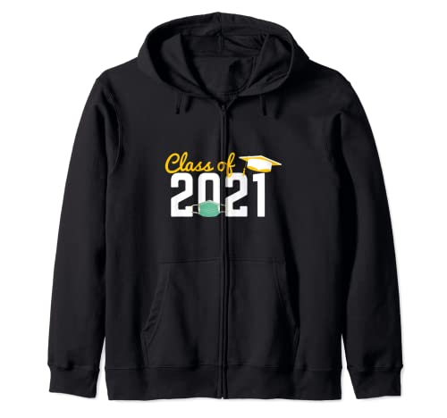 Funny Seniors 2021 Class of 2021 Cadeau de remise de diplôme pour seniors Sweat à Capuche