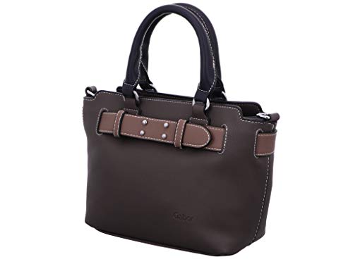 Gabor Umhängetasche Damen Cora, Grau (Dunkelgrau), 26.5x17x9.5 cm, Gabor...