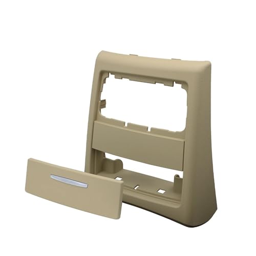 Rejilla Aire Acondicionado Coche Para BMW Para Serie 3 E90 E91 205-2012 Aire Acondicionado Trasero Rejilla Ventilación CA Marco Exterior Cubierta Circundante Panel Embellecedor Cenicero Salida Aire Co