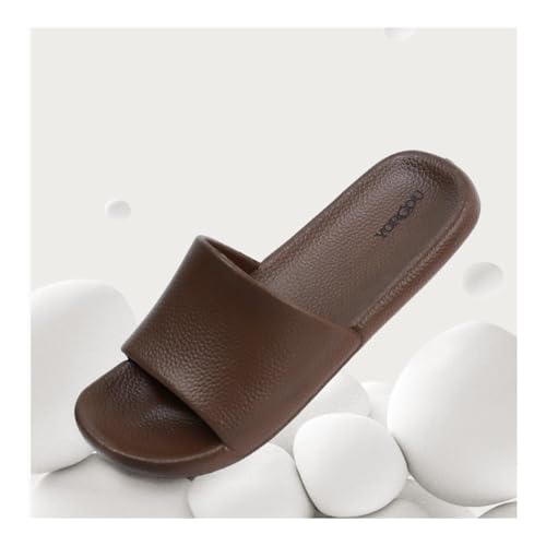 Sandals, Summer Home Men's and Women's Slippers Outside Wear Flat Bottom One Word Shower Shoes4