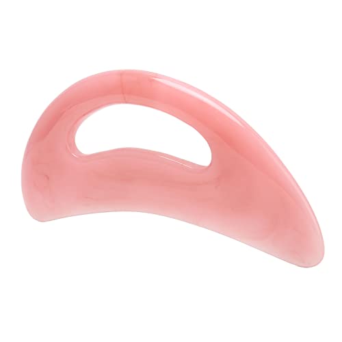 WDDH Ferramenta de massagem Gua Sha grande com alça de resina, massageadores manuais para as costas,