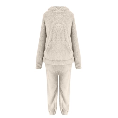 Sweat à capuche et pantalon en polaire l'ensemble de maison à offrir - 5