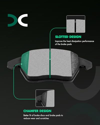 Image of SCITOO Front Brake Kits Drill & Slotted Brakes Rotor Brake Pads:D1107;34303