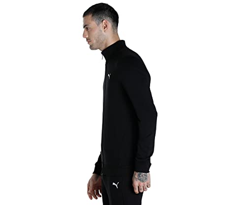 Image of Puma Men Cotton Blend Standard Length Jacket
