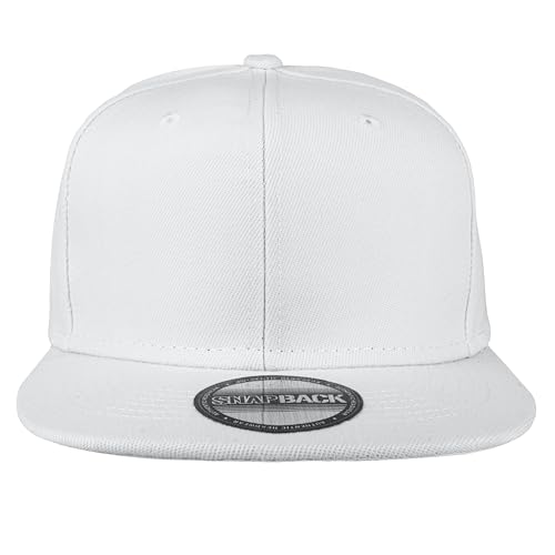 Image of Gelante Plain Blank Flat Brim Adjustable Snapback Baseball Caps Wholesale LOT 12 Pack