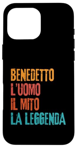 Benedetto L'Uomo Il Mito La Leggenda Festa di Compleanno �X�}�z�P�[�X iPhone 16 Pro Max �p