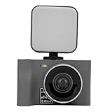 2.5K 24MP Digital Camera, 2.8 Inch Screen 16X Digital Zoom Vlogging Camera with Fill Light, MP3, Game, Webcam and Pause Function 1800mAh Compact Video Camera for Travel