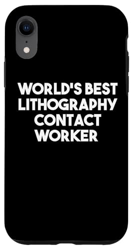 Custodia per iPhone XR La migliore litografia del mondo Contatta