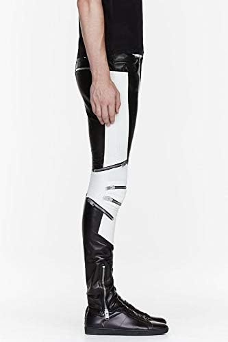 Koza Leathers Men's Leather Pant Trouser Genuine Lambskin Real Leather Casual Pant PM028
