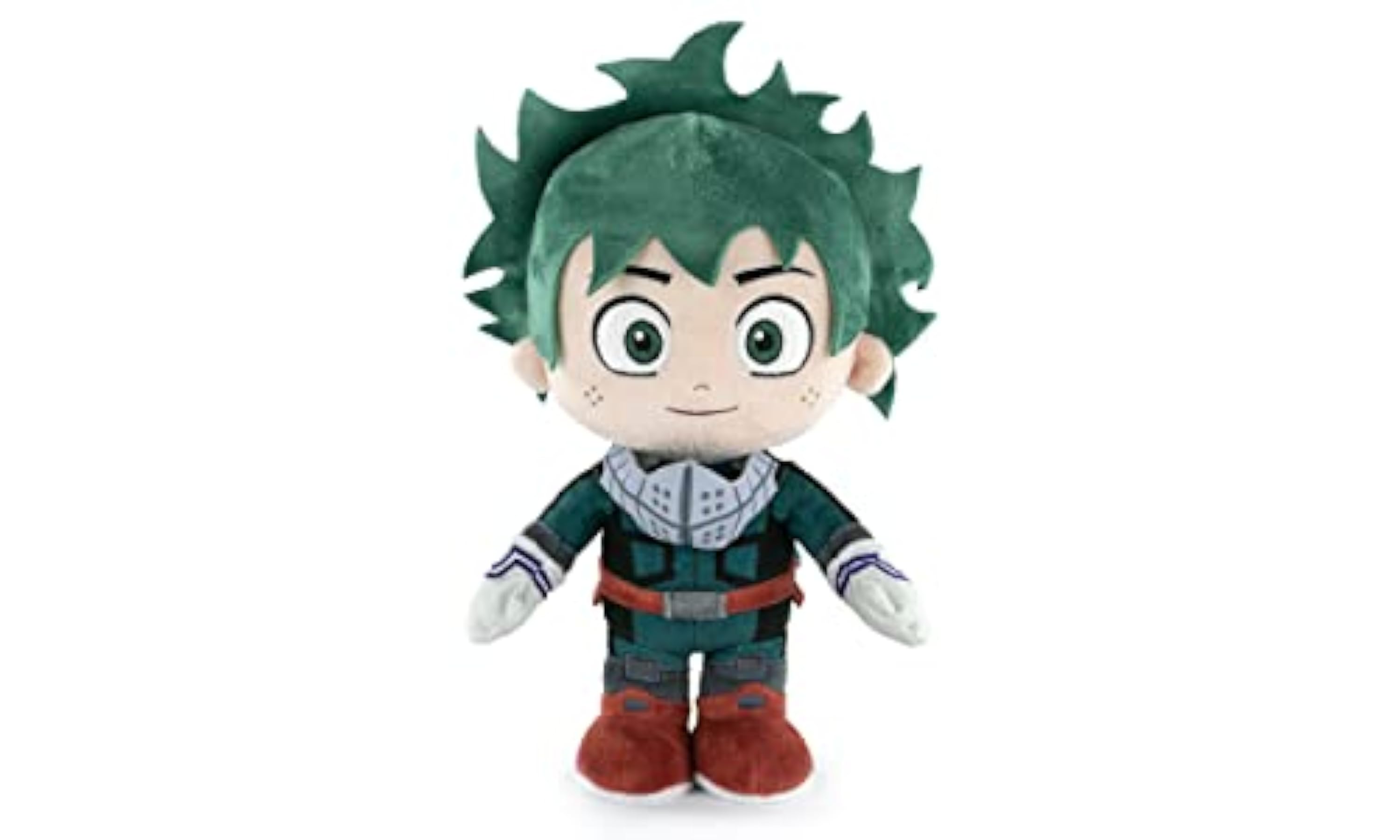BARRADO Peluche de los Personajes de My Hero Academia - 30 Centímetros - Deku, Bakugo, Todoroki - Calidad Super Soft (Deku)