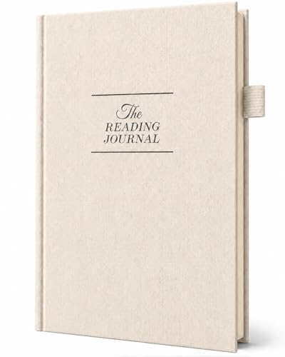 JXSELECT Elegant Reading Journal - 60 Book Reviews Logbook with