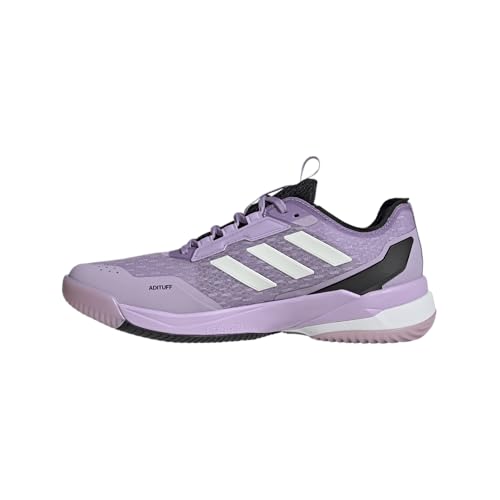 Adidas Women's Crazyflight 6, Powder Plum/Zero Metallic/Black, 7.5