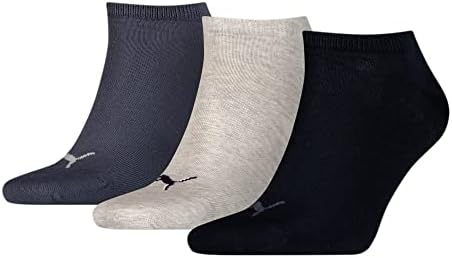 PUMA 3 Paar Sneaker Invisible Socken Gr. 35-49 Unisex für Damen Herren Füßlinge