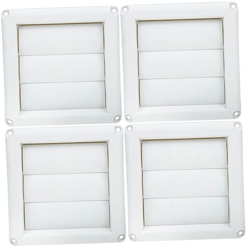 Gadpiparty 4 Stück wetterfeste Lüftungsabdeckung doppelt Lufttrockner Feuchte Auto Air Brick Mesh-Entlüftung con flachprofil plastikdeckel Außenwandentlüftung Luftdurchlass für Außenwand Weiß Gadpiparty 4 Stück wetterfeste Lüftungsabdeckung doppelt Lufttrockner Feuchte Auto Air Brick Mesh-Entlüftung con flachprofil plastikdeckel Außenwandentlüftung Luftdurchlass für Außenwand Weiß