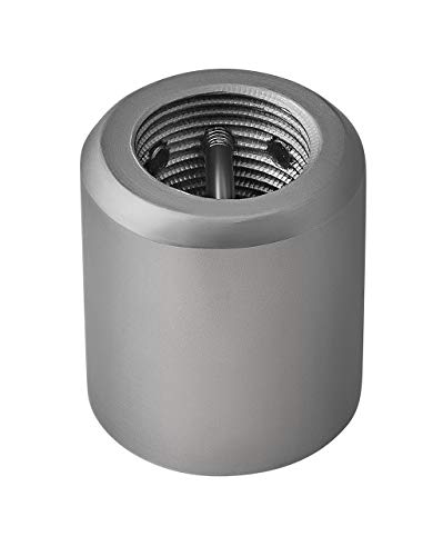 Image of Hinkley Downrod Coupler for Ceiling Fan Down Rods, Pewter Finish | Universal Fit 1 inch Diameter, Combine Two Down Rods to Adjust the Height of Your Ceiling Fan to Fit Your Space