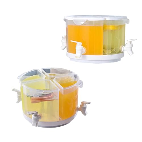Distributeur de boisson fraîche à compartiments pour frigo et buffet de fête - 8