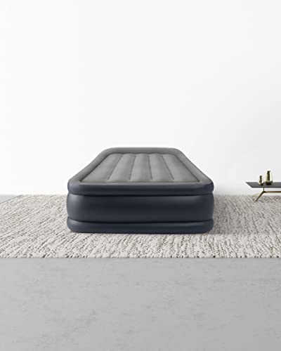 Intex Travesseiro de luxo com colchão de ar com Fiber-Tech RP, solteiro