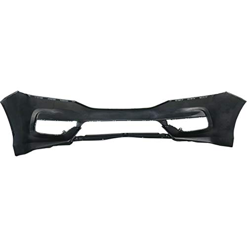 Image of Compatible with Honda Accord 2016-2017 Front Bumper Cover | CAPA Certified, Primed, With Fog Light Holes, Hybrid, Ready to Paint, OEM 71101T2FA50ZZ, HO1000302