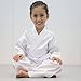 FLKKY Karate Uniform for Kids & Adults - Lightweight Student Gi Sets with Belt - Martial Arts Sports Suit - Sizes 000