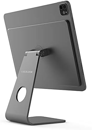 LULULOOK Urban Magnetic iPad Stand Holder Adjustable for iPad Pro 12.9 inch, 360° Rotating Floating Aluminum Desk iPad Pro Stand for Apple iPad Pro 12.9'' 3rd/4th/5th/6th Gen