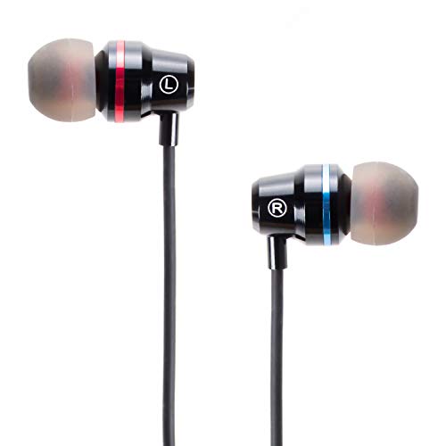 (1 Pair) Orzero Stereo Earbuds Compatible for Oculus Quest VR Headset with 4 Extra Replacement Earplugs and Earphone Storage Box, Headphones 19CM - Thumbnail 5