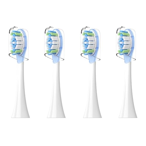 �����p�u���V�w??�b�h 4 �Axiaomi �ƌ݊�������A�U���d�����u���V�v���AMES610 MES609 ���u���V�w�b�h�\�t�g��(4pcsWhite)