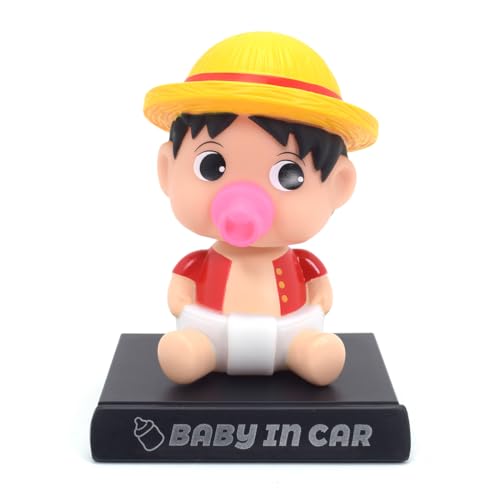 Daiyamondo Super Hero Anime Action Figure Bobble Head for Car Dashboard Office & Study Table Decoration for Everyone (Baby Luffy) (B0D226Y3X5) Amazon Price History, Amazon Price Tracker
