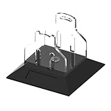 Ce présentoir de moulinet de pêche dispose d'une construction robuste en polycarbonate qui maintient vos moulinets en place, basculant et assurant un rangement pour les environnements domestiques et commerciaux