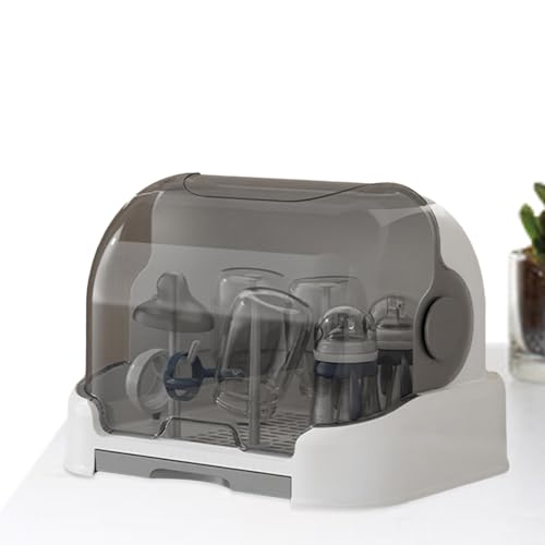Boîte de rangement de bouteilles et égouttoir à tétines étanche