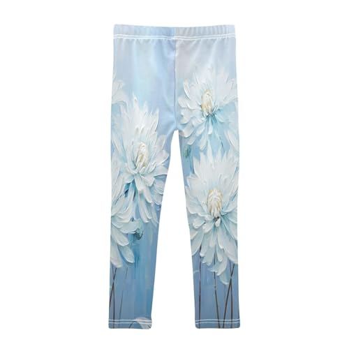 Bolaz Toddler Girls Leggings Printed Yoga Pants Leggings Three Flowers for Kids2