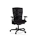 Produktbild hjh OFFICE 640514 Profi Bürostuhl SKOPE TPE mit Netz-Bezug Schwarz ergonomischer Schreibtischstuhl, Flexible Rückenlehne, Sitztiefe & Armlehnen verstellbar