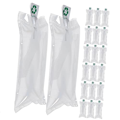 LALAFINA 100pcs Air Pillows for Packaging Waterproof Wear-resistant Anti-collision for 10x20 Size 100pcs/kit