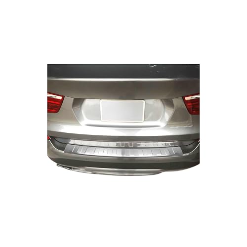 Protection de seuil de chargement - Compatible avec VW Golf VII 2012-2019 - En acier inoxydable brossé chromé