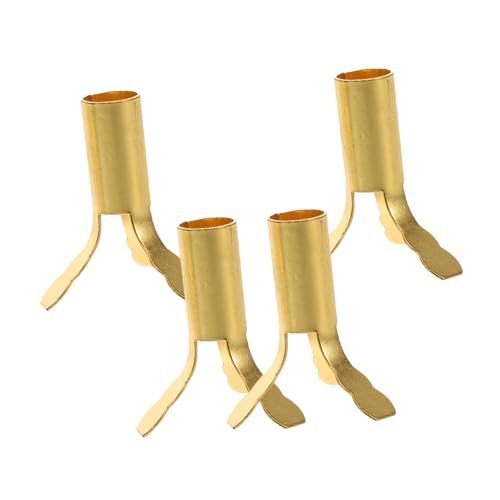 Happyyami 4Pcs DIY Fiberglass Wick Holder for Oil Lamps Vintage Replacement Tube for Kerosene Lanterns Stable Versatile Lighting for Outdoor Camping Emergency Use