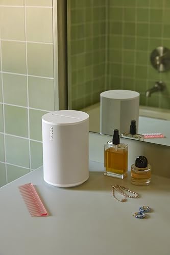 Image of Sonos Era 100 SL - Compact, Microphone-Free Speaker with WiFi, Bluetooth - White