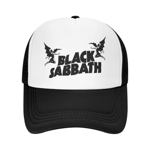 Casquettes de baseball en maille Black Sabbath ajustables pour éviter la chaleur