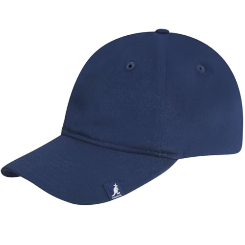 Image of Kangol Cotton ADJ Baseball Cap, Blue (Navy), One Size
