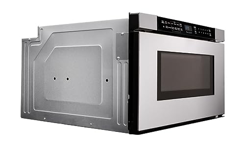 SHARP SMD2440JS 24 in. 1.2 cu. ft. Built-In Stainless Steel Microwave Drawer Oven SHARP SMD2440JS 24 in. 1.2 cu. ft. Built-In Stainless Steel Microwave Drawer Oven