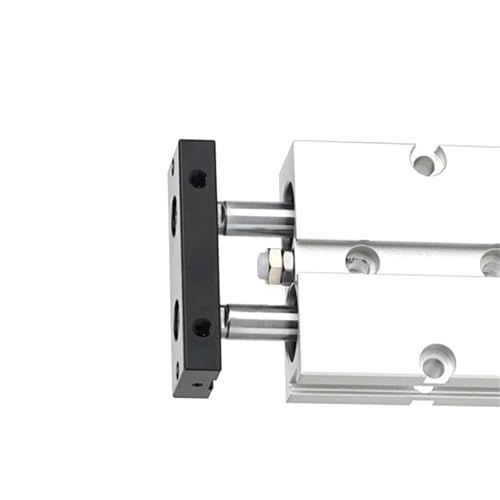 Vérin pneumatique robuste en alliage d'aluminium usiné de précision - 5