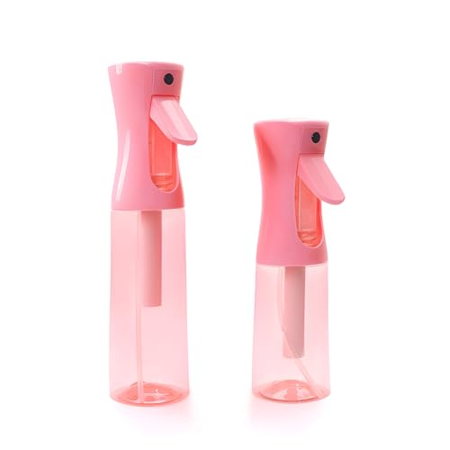 Pulverizador Agua Peluqueria 2 Unids Botella Spray de Bruma Fina para Cabello 200ml y 300ml Botella de Spray para Cuidado Capilar Piel Herramientas Peluquería Jardinería Limpieza