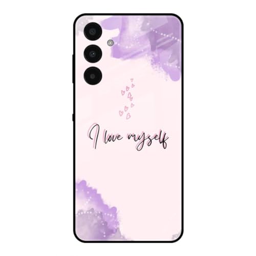 Image of SmashItUp I Love Myself | Girl Design Designer Printed TPU Metal Case Mobile Back Cover for Samsung A15 5G
