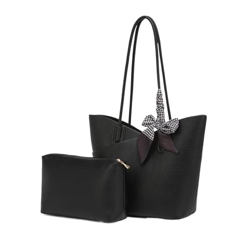 Sac à main structuré en cuir synthétique premium avec poignées