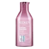 Redken, Champú Densificador para Cabello con Falta de Volumen, Volume Injection, 300 ml
