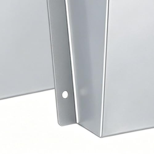 Portadocumenti da parete in acciaio inox, versatile, porta giornali per casa, ufficio, classe, ingresso, cucina, bagno, posta, camion, design salvaspazio
