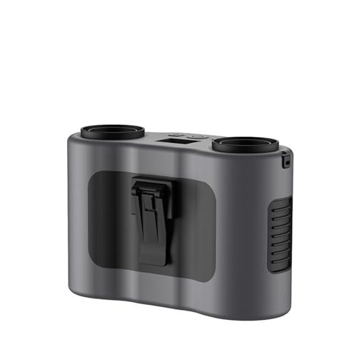 Ventilador portátil para trabajo al aire libre con clip e intensa batería recargable USB