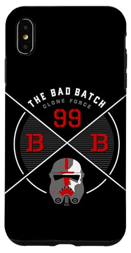 Coque iPhone XS Max Star Wars Bad Batch BB 99 protège écran objectif